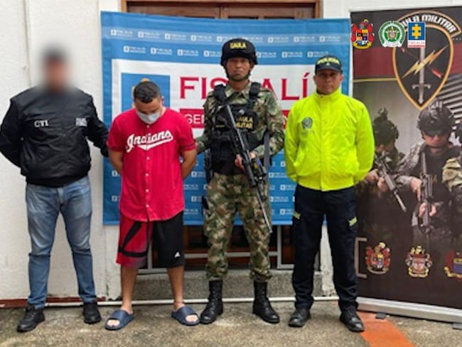 Foto: a la cárcel presunto responsable del asesinato de un soldado en Montería. Cortesía prensa Fiscalía.