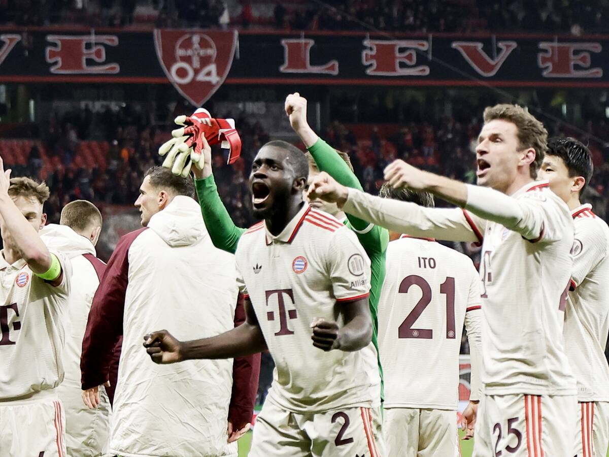 Bayern Múnich evitó el ‘milagro’ del Bayer Leverkusen y lo venció 2-0 en octavos de Champions