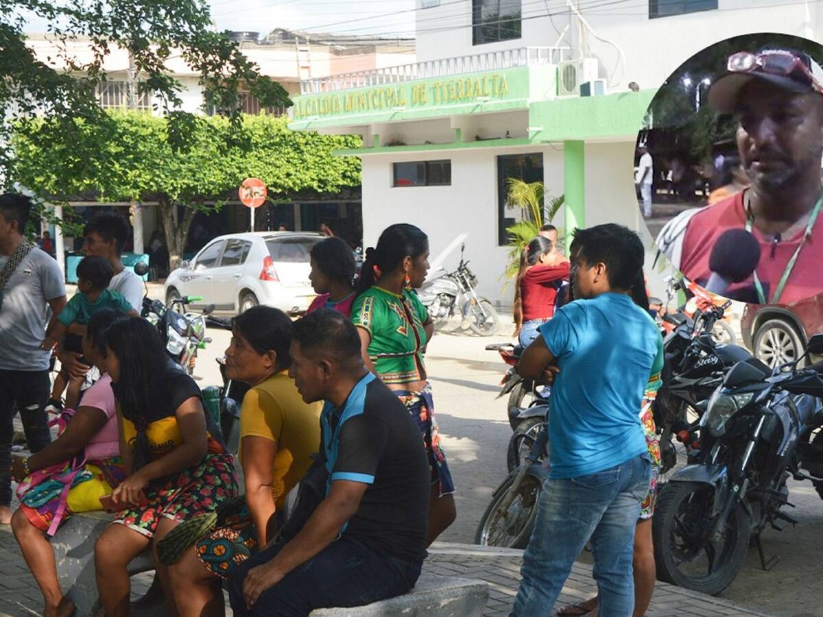 “Solicitamos a Petro que arribe a Tierralta”: desplazados en el casco urbano