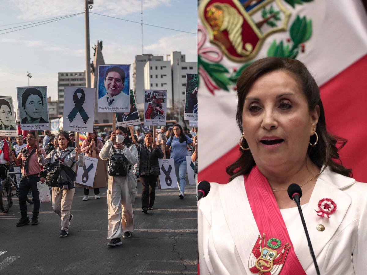 Fiscalía de Perú citó a Dina Boluarte y sus ministros por muertes en protestas