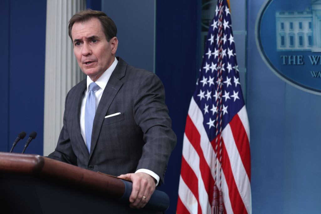 John Kirby, portavoz del Consejo de Seguridad Nacional de EE.UU. Foto: Getty Images.