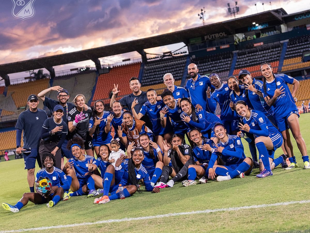 Millonarios le ganó el clásico a Nacional: tabla de posiciones de cuadrangulares en Liga Femenina