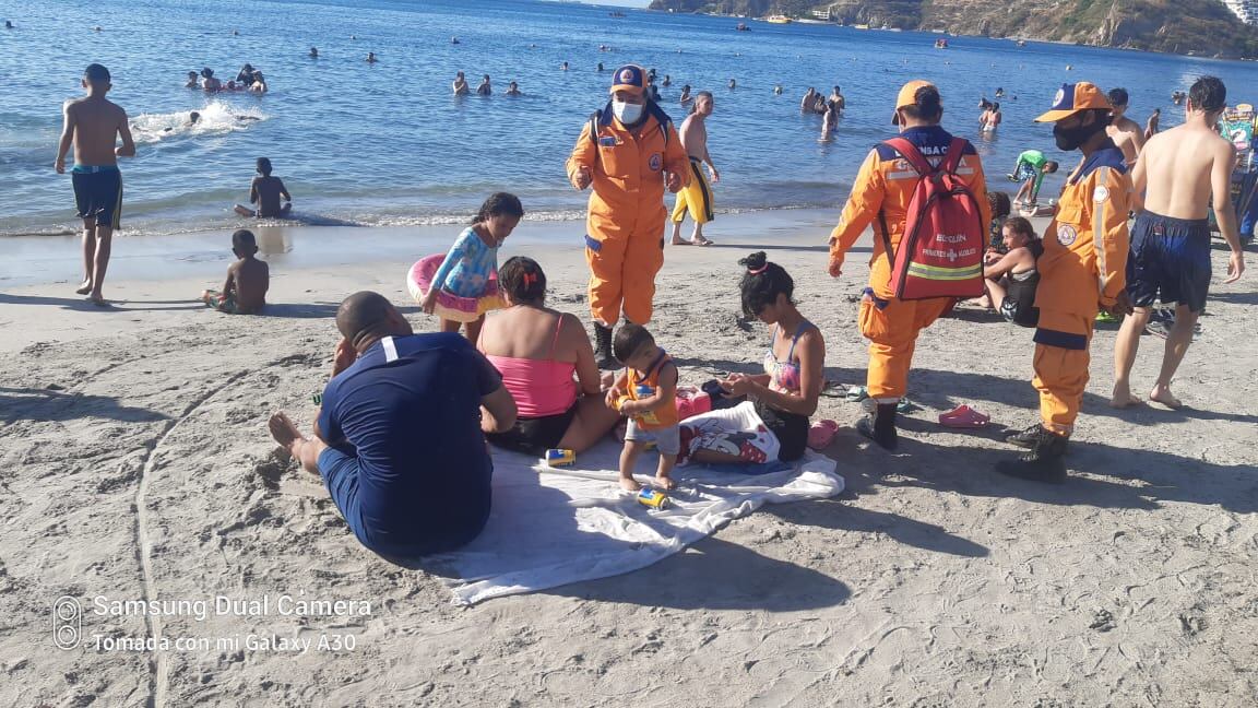 Campaña de prevención ‘La Defensa Civil te previene’. Foto: Cortesía Defensa Civil