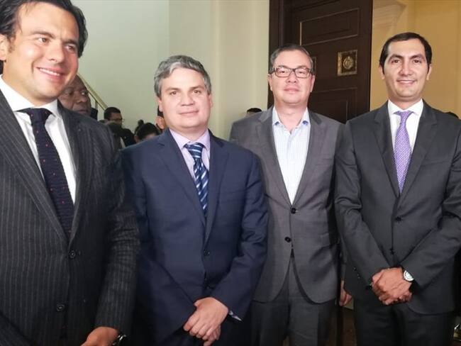 Senadores forman bloque para impedir la ampliación del periodo de alcaldes y gobernadores. Foto: Cortesía: prensa David Barguil