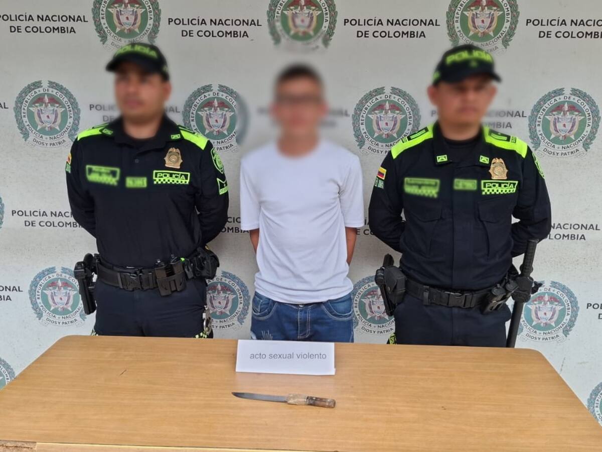 Hombre intimidó a una adulta mayor con un cuchillo para agredirla sexualmente