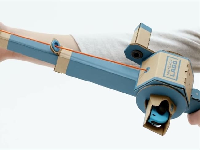 Nintendo Labo es la nueva apuesta de la compañía japonesa que mezcla videojuegos con cartón en la Switch. Foto: https://www.nintendo.es/Nintendo-Labo