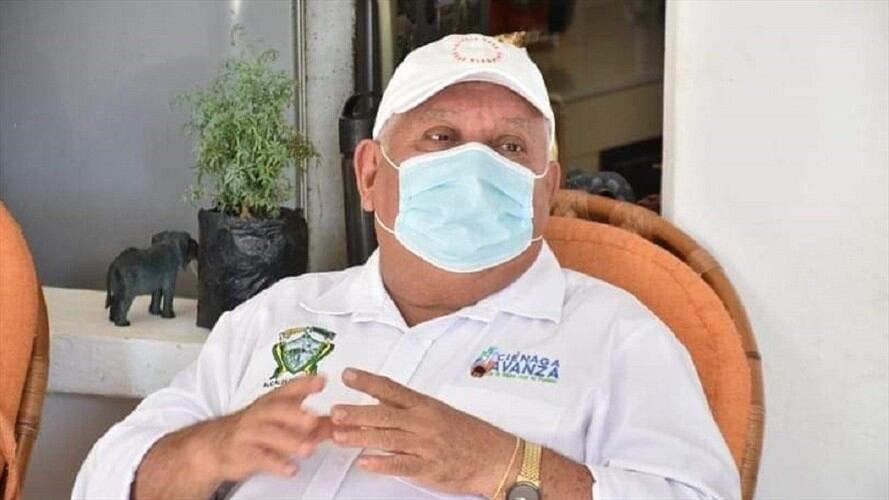 La respuesta de un alcalde en el Magdalena que prometió balazo a quien lo apedreara . Foto: Alcaldía de Ciénaga