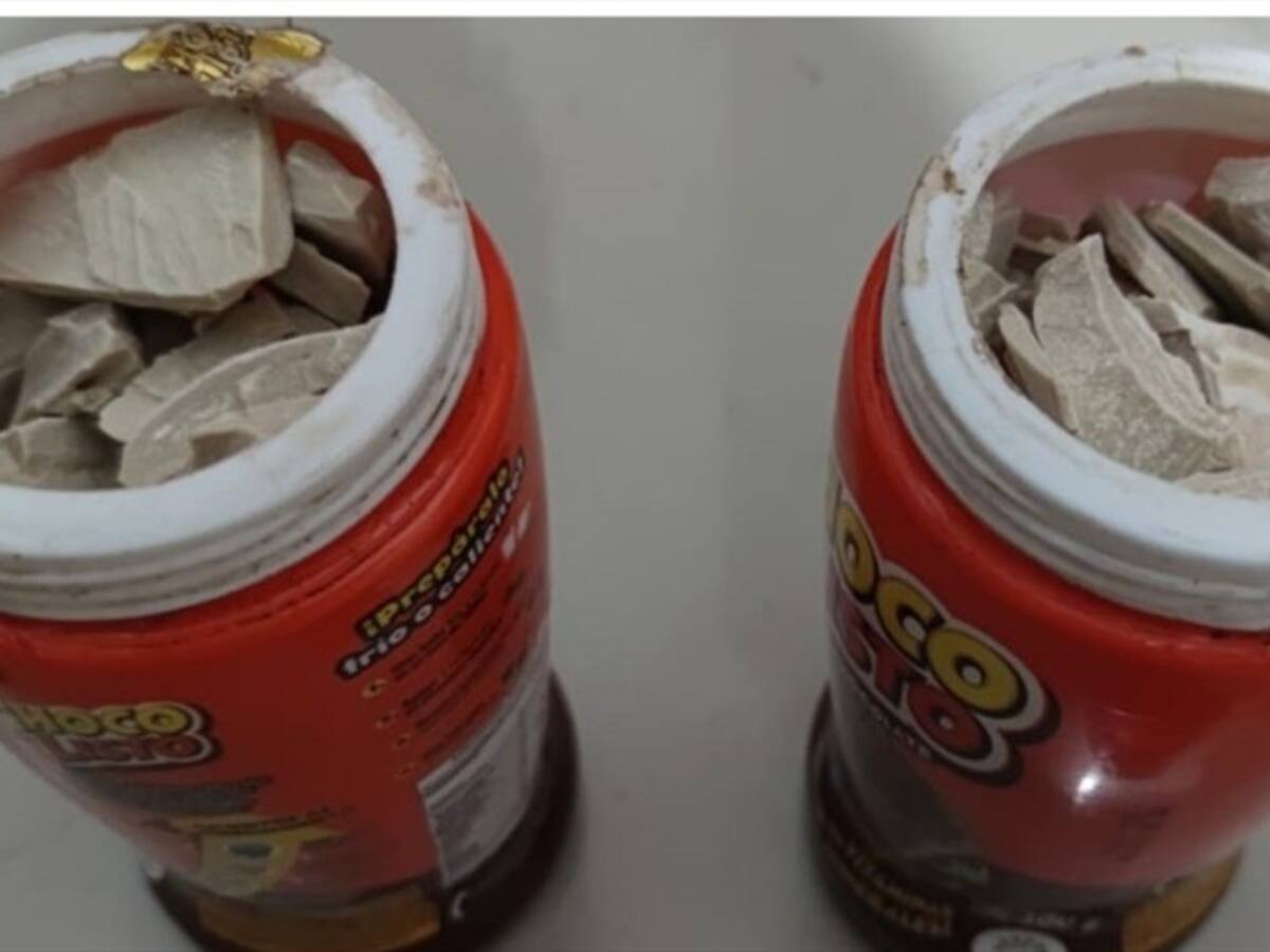 Córdoba: encuentran más de 700 gramos de base de coca en tarros de Chocolisto