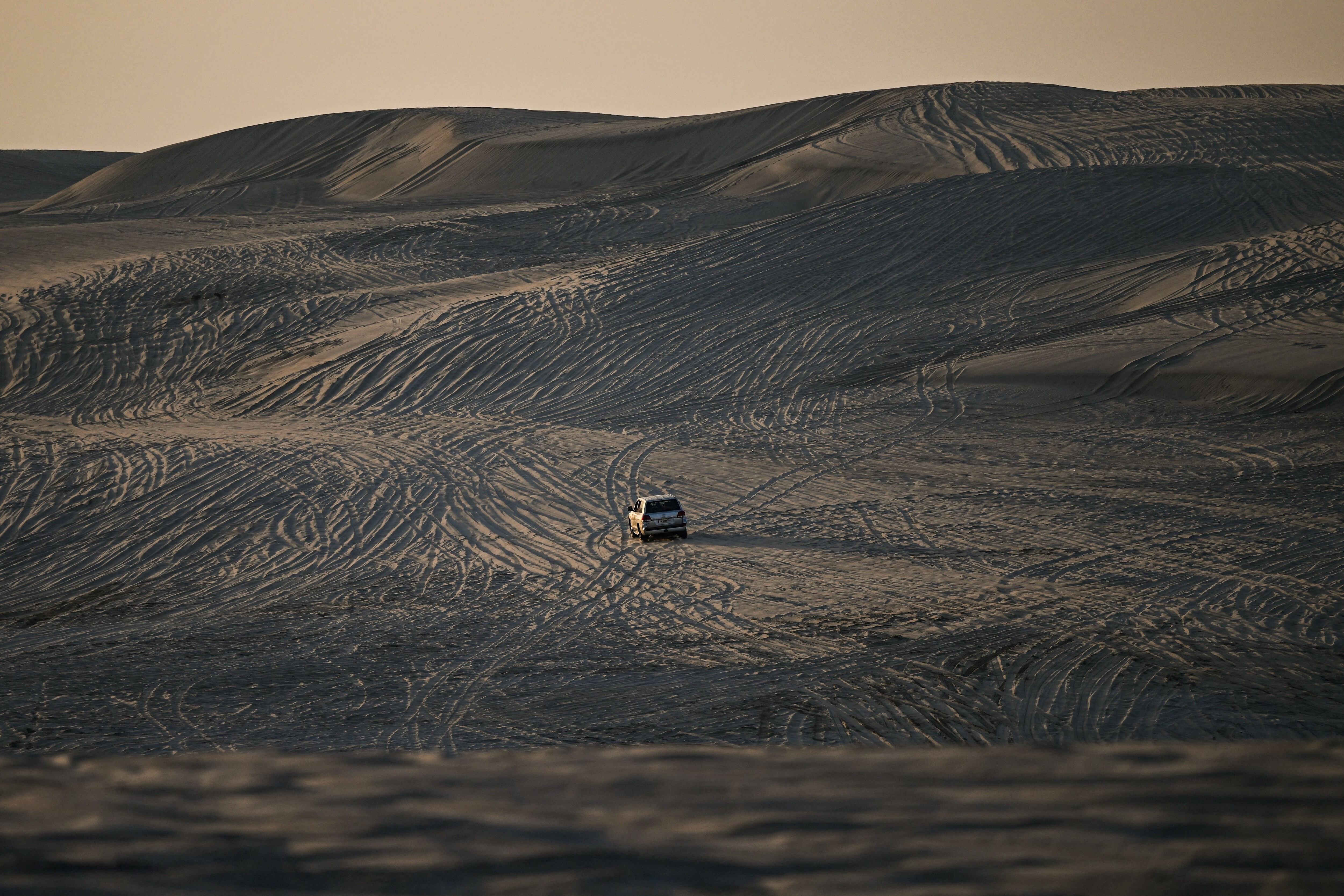 Dunas de Qatar. (Photo by OZAN KOSE/AFP via Getty Images)