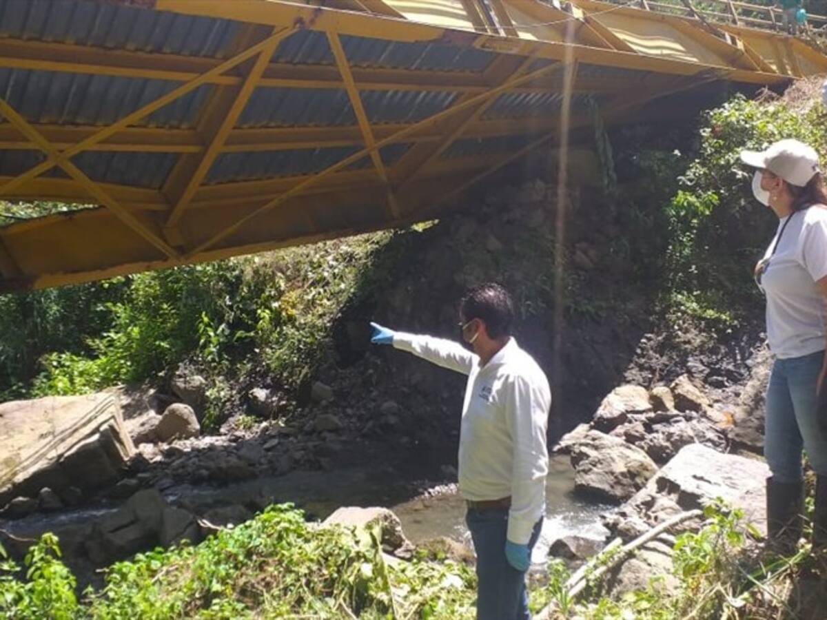 Tras caída de puente, Ejército prestará uno para comunicar a cuatro municipios de Boyacá