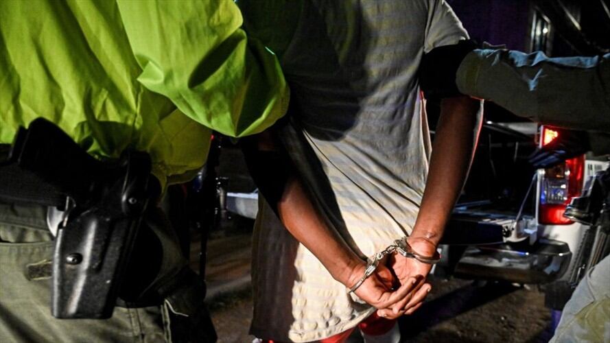 ‘Toronja’, tenía una trayectoria criminal de 13 años al servicio del ‘Clan del Golfo’. Foto: Getty Images / LUIS ROBAYO