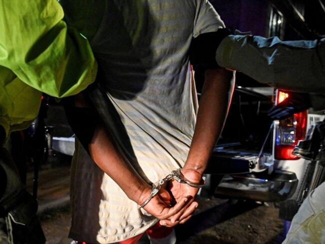 ‘Toronja’, tenía una trayectoria criminal de 13 años al servicio del ‘Clan del Golfo’. Foto: Getty Images / LUIS ROBAYO