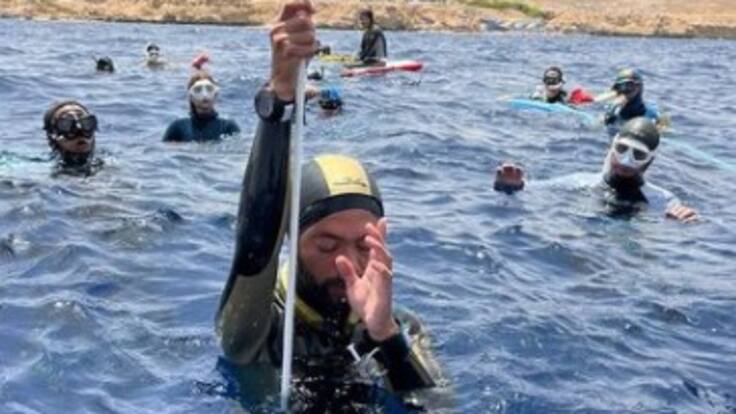 Transformar dolor en creatividad: Lucas Osorio, apneista, sobre muerte de su hermana