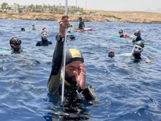 Transformar dolor en creatividad: Lucas Osorio, apneista, sobre muerte de su hermana