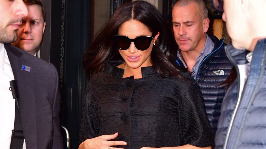La duquesa de sussex viajó a Nueva York para celebrar su baby shower con algunos de sus mejores amigos.. Foto: Getty Images