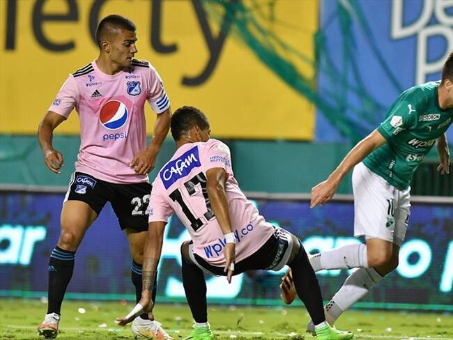 Finalmente fueron vencedores los azucareros 5-4 en los penales y ya están en octavos.. Foto: Colprensa