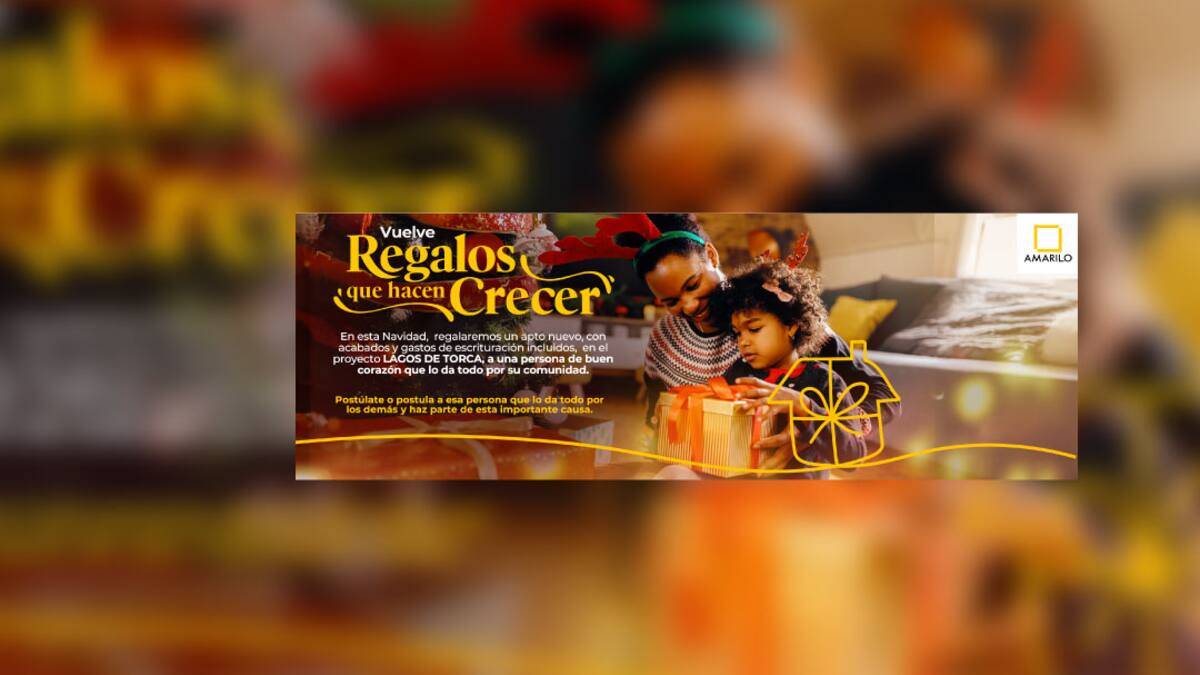‘Regalos que hacen crecer’: Amarilo le apuesta a quienes dan todo por su comunidad