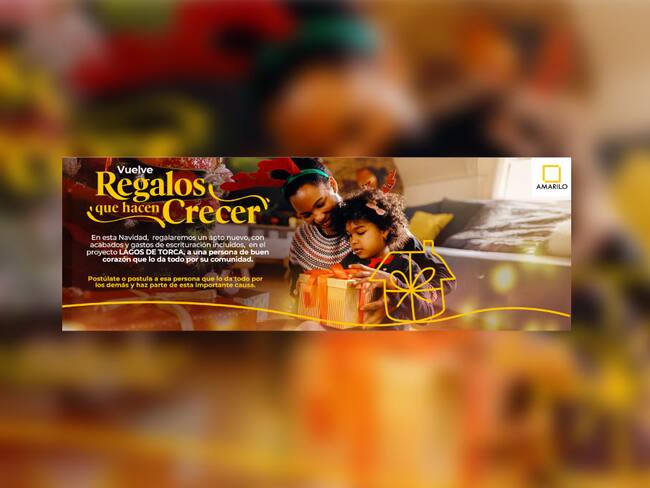 ‘Regalos que hacen crecer’: Amarilo le apuesta a quienes dan todo por su comunidad