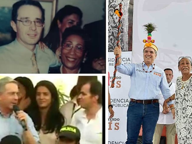 Cuando Uribe agradecía a ‘Mama Franca’ en campaña presidencial de Zuluaga. Foto: La W