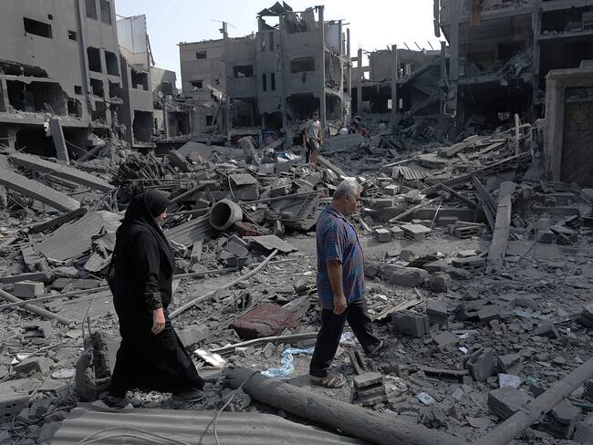 Franja de Gaza. Foto: EFE