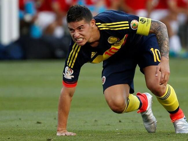 James Rodríguez. Foto: Agencia EFE