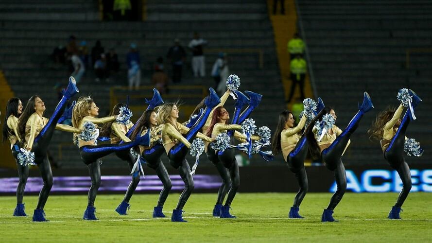 Luisa Fernanda Ovalle era una porrista de Millonarios. Foto: Colprensa