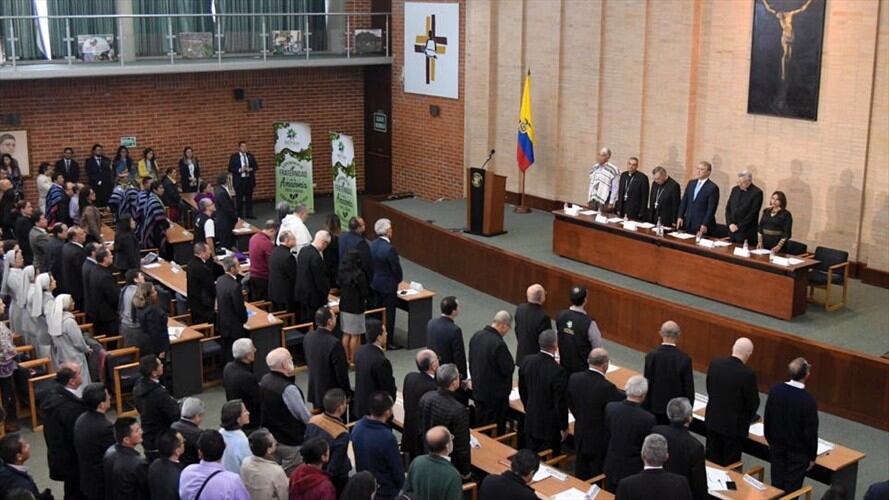 Reunión de miembros de Pastoral Social. Foto: Presidencia