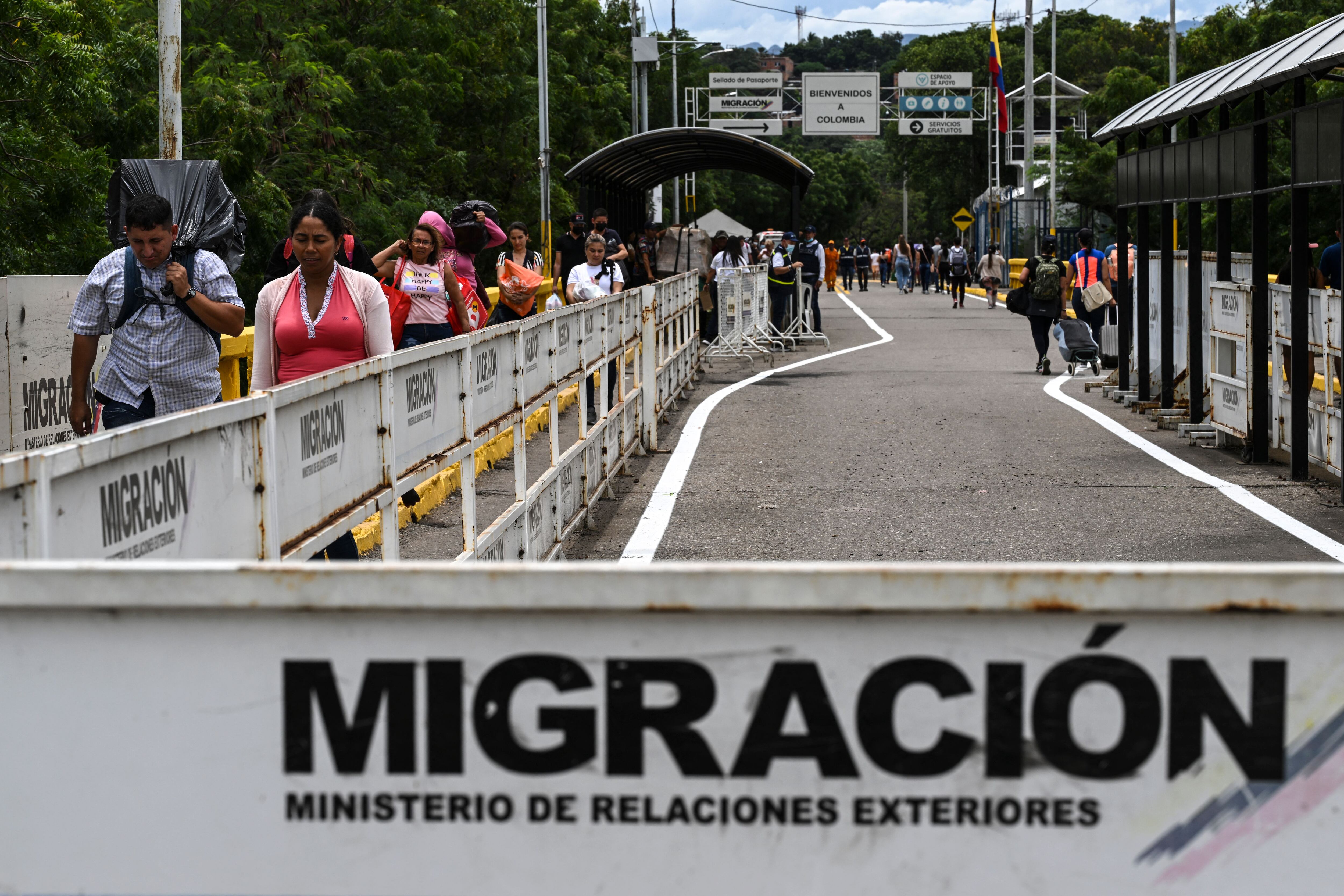 Frontera Colombia y Venezuela / Getty images