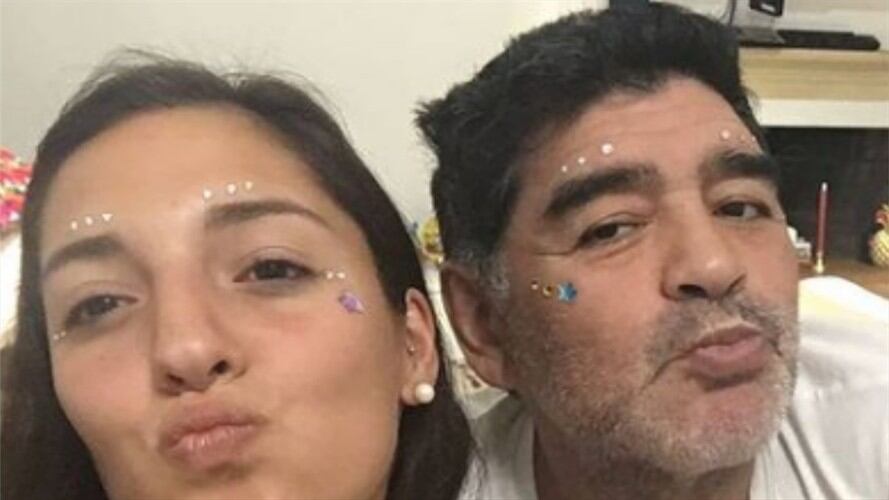 Leopoldo Luque insultó a la hija de Maradona por querer internar al Pelusa. Foto: Instagram: @janamaradona