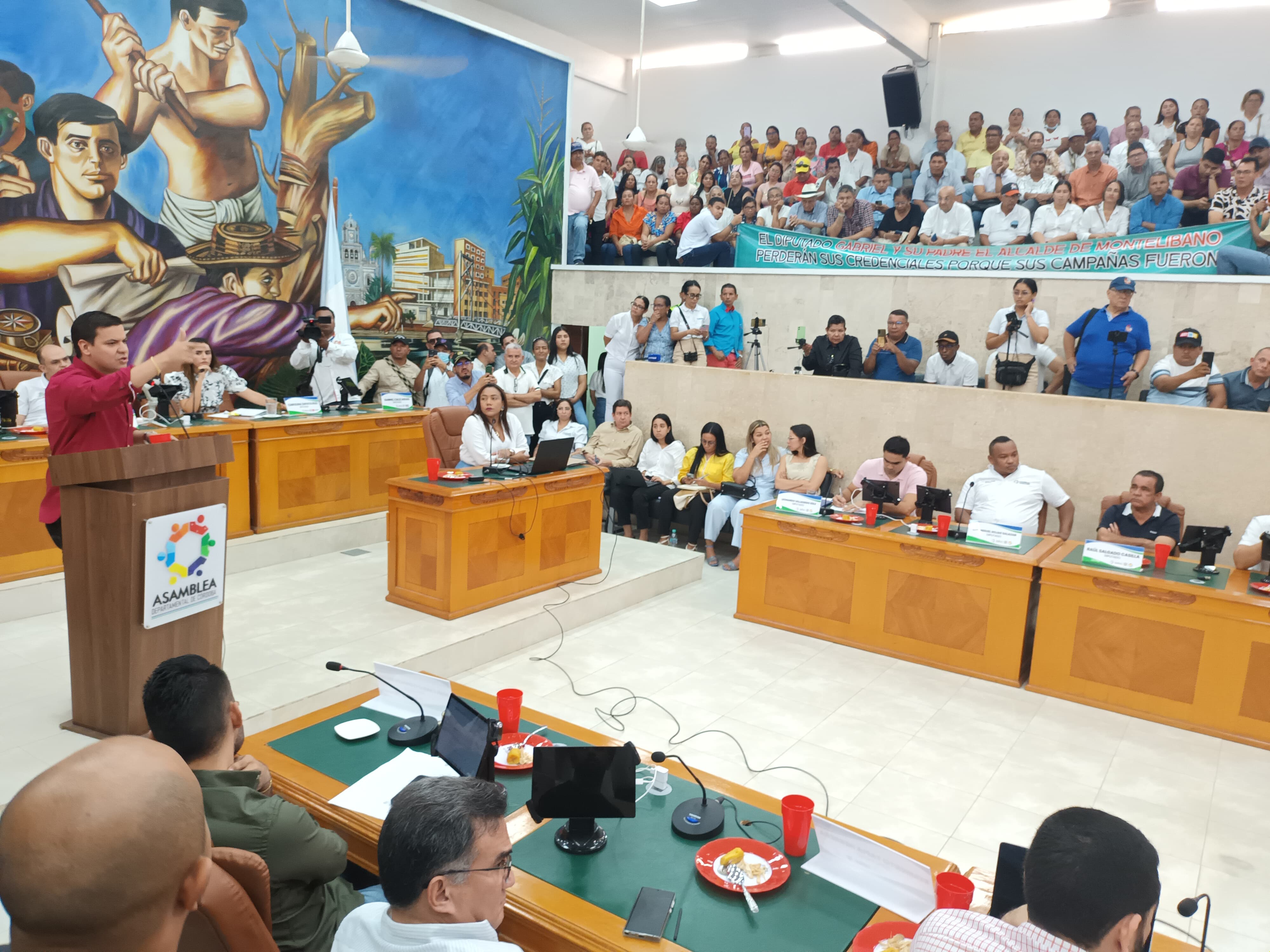 Debate en la Asamblea de Córdoba. Foto: La W.