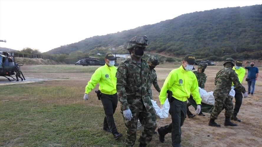 Ejército dio de baja a dos integrantes de los "Gaitanistas" en zona rural de Cúcuta. Foto: Cortesía