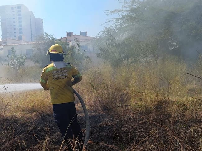 Atención de emergencias/ Bomberos Santa Marta