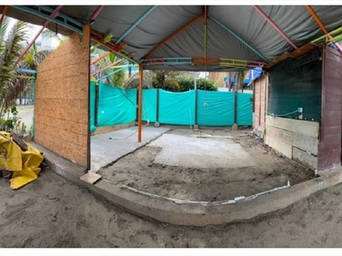 Inauguran el kiosco "Soy Nativo" en la playa al norte de Cartagena