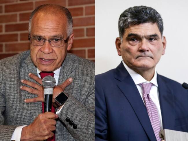 Alfonso Gómez Méndez y Gregorio Eljach. Foto: (Colprensa - Diego Pineda) / (Colprensa - Catalina Olaya)