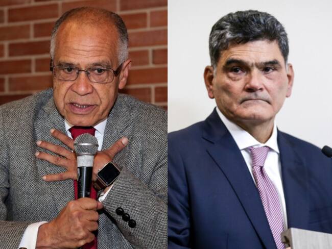 Alfonso Gómez Méndez y Gregorio Eljach. Foto: (Colprensa - Diego Pineda) / (Colprensa - Catalina Olaya)