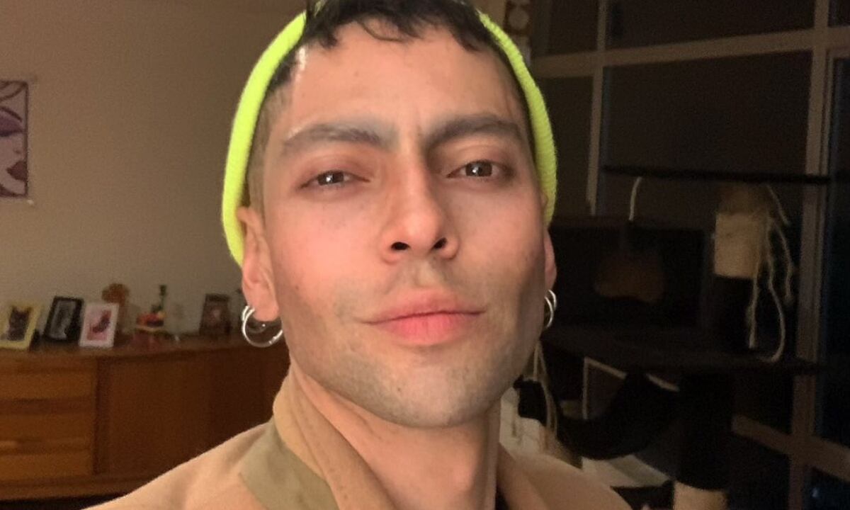 “Es un ser completamente distinto a mí”: Juan Tarquino, el actor que personifica a Garabato en Pálpito. Foto: @misslesleywolf