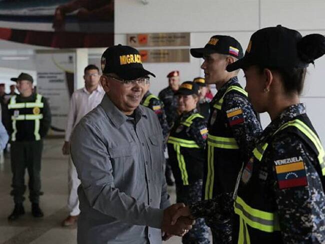 policía migratoria. Foto: Colprensa