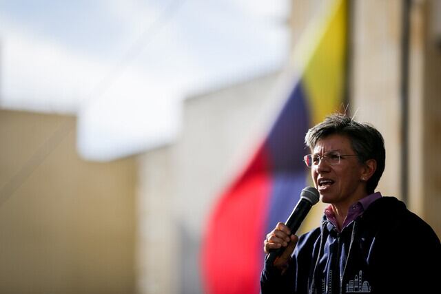 Claudia López, alcaldesa de Bogotá. Foto: Mariano Vimos/Colprensa