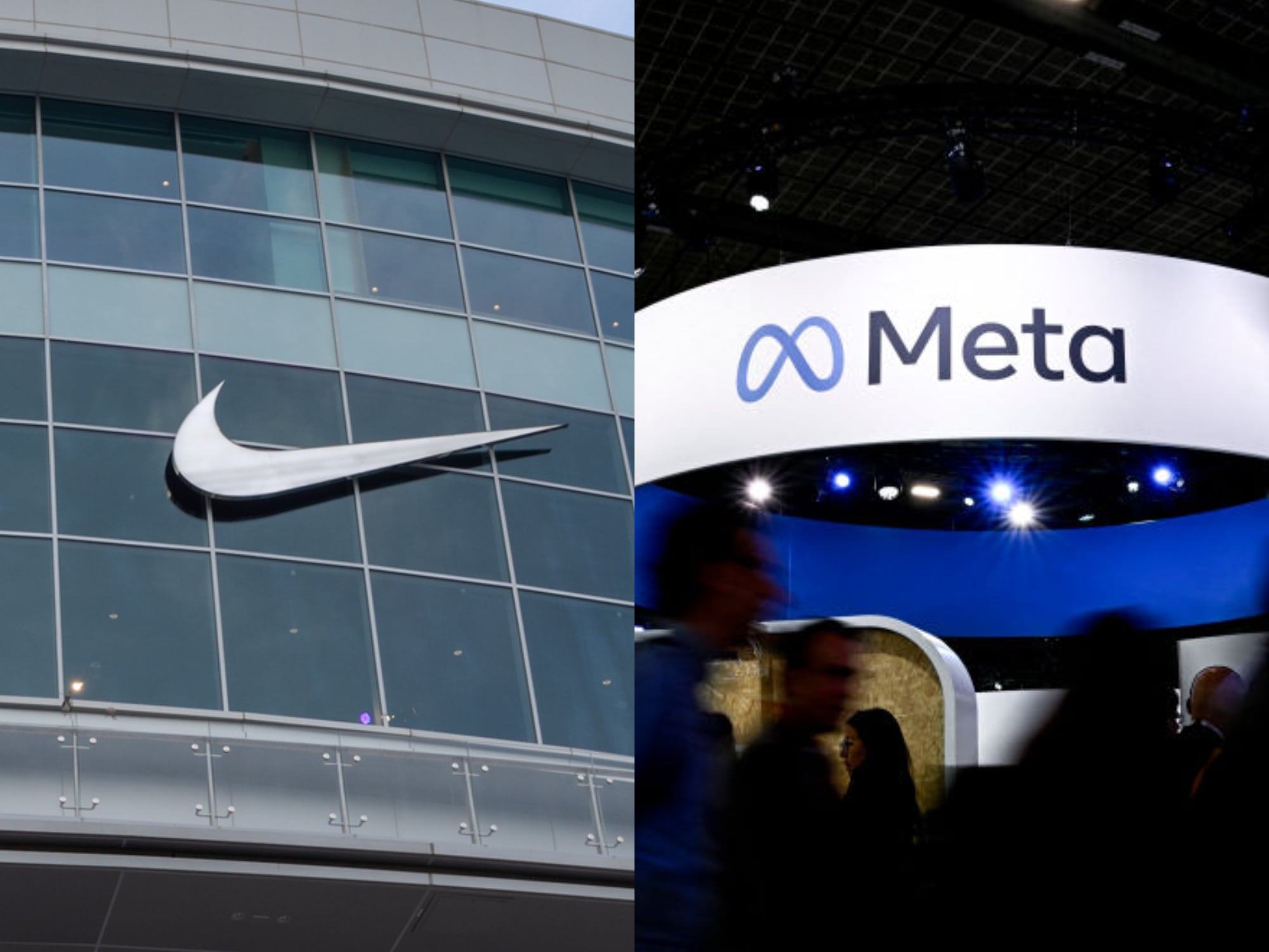 Nike y Meta. I Foto: Getty Images.