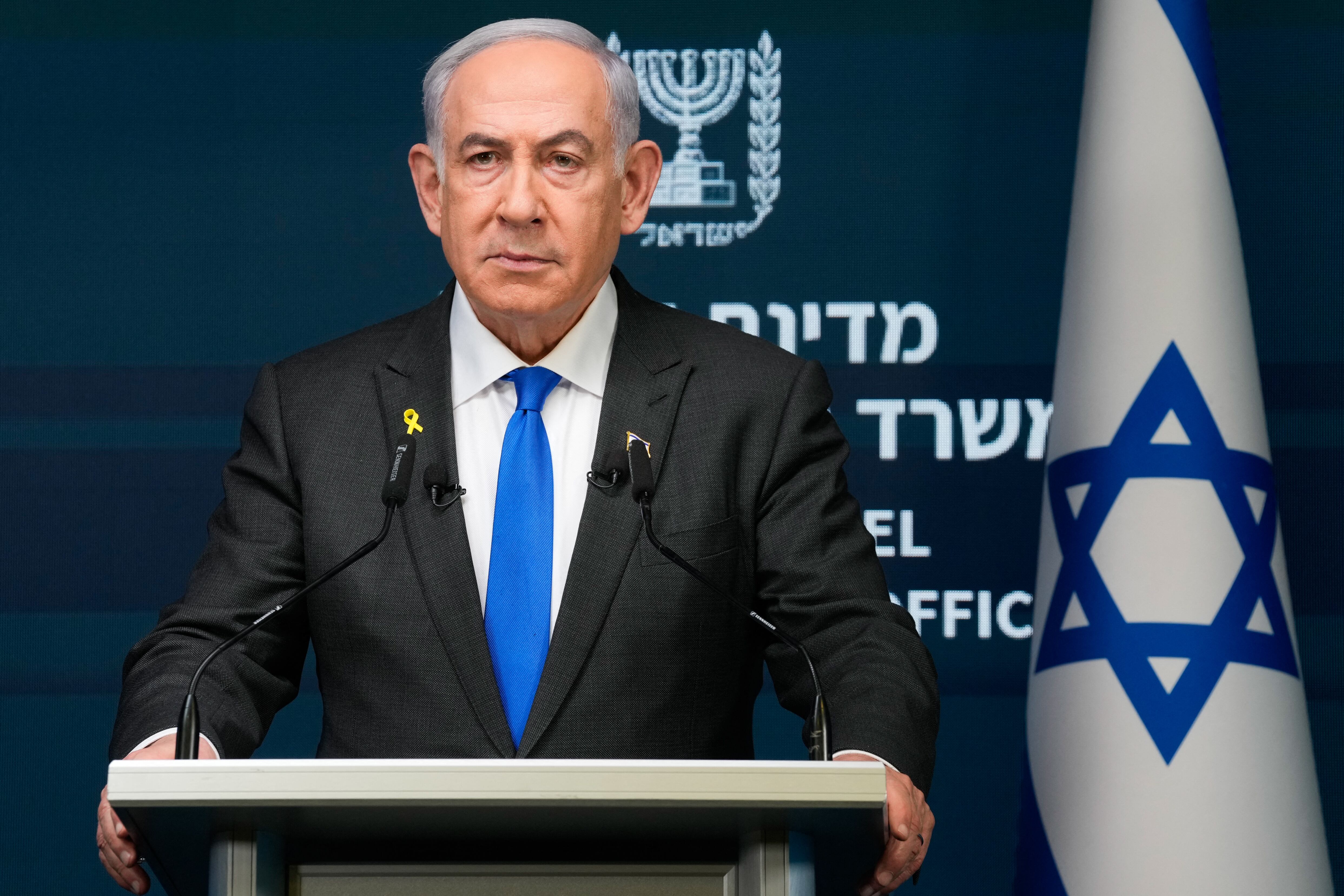 Benjamin Netanyahu Photo by OHAD ZWIGENBERG/POOL/AFP via Getty Images