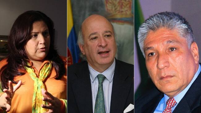 Yidis Medina le responde a Sabas Pretelt sobre el contenido de una reciente conversación entre él y Sigifredo López. Foto: Colprensa