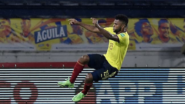 Miguel Ángel Borja, delantero del Junior de Barranquilla y de la Selección Colombia. Foto: Gabriel Aponte/Getty Images)