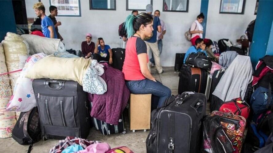 La Superintendencia Nacional de Migraciones de Perú calcula que entre 2.800 y 3.500 venezolanos entran por día a su país. Foto: Agencia Anadolu