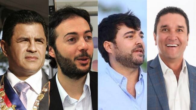 Estas son las principales apuestas de los alcaldes Jorge Iván Ospina en Cali; Daniel Quintero en Medellín; Jaime Pumarejo en Barranquilla; y Juan Carlos Cárdenas en Bucaramanga.. Foto:
