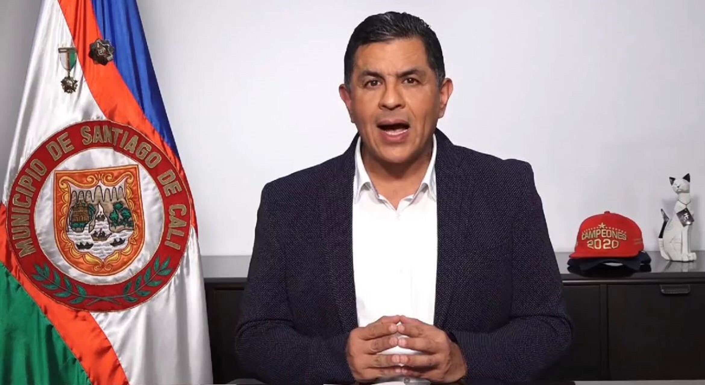 Las polémicas palabras de Zuluaga se dieron durante una entrevista que le concedió al aspirante al Senado, Daniel García Arizabaleta. Foto: Twitter @JorgeIvanOspina