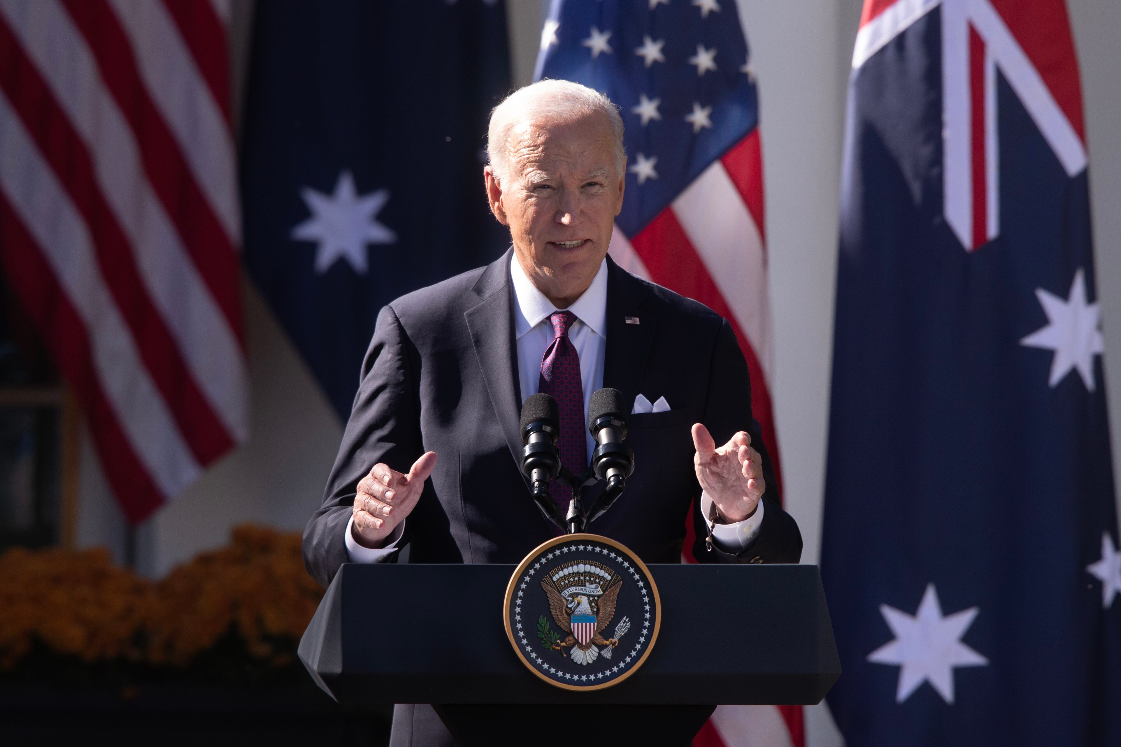 Joe Biden, presidente de Estados Unidos. Foto: EFE.