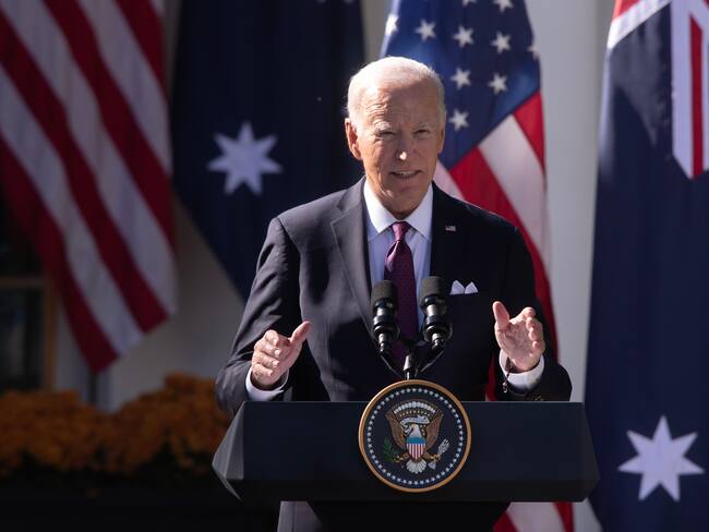 Joe Biden, presidente de Estados Unidos. Foto: EFE.