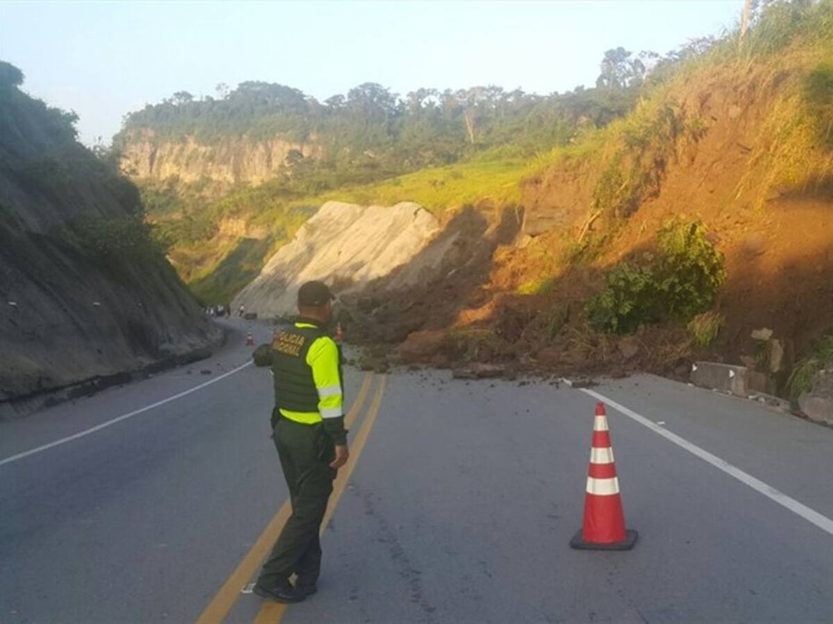 Cierre total vía Bucaramanga - Barrancabermeja