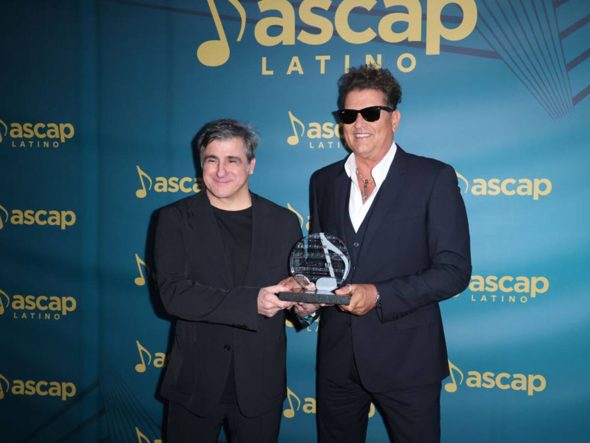 Carlos Vives recibió el ASCAP Founders Award en noche llena de estrellas para los latinos