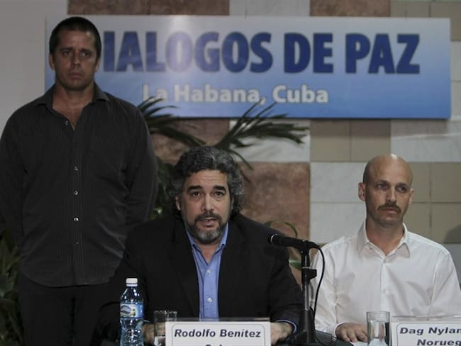 Delegados de Noruega y Cuba para el proceso de paz con las Farc. Foto: Associated Press - AP
